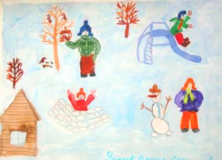 Поступили первые фотографии на конкурс детского рисунка «Дети России - за мир!»